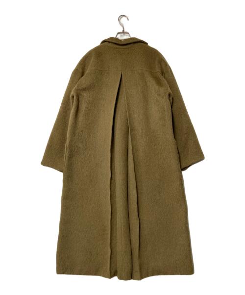 Tabrik（タブリック）Tabrik (タブリック) アルパカウールベルテッドコート オリーブ サイズ:-の古着・服飾アイテム