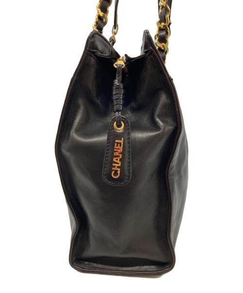 CHANEL（シャネル）CHANEL (シャネル) ココマーク チェーン ワンショルダーバッグ ダークブラウンの古着・服飾アイテム