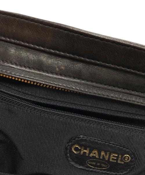 CHANEL（シャネル）CHANEL (シャネル) ココマーク チェーン ワンショルダーバッグ ダークブラウンの古着・服飾アイテム