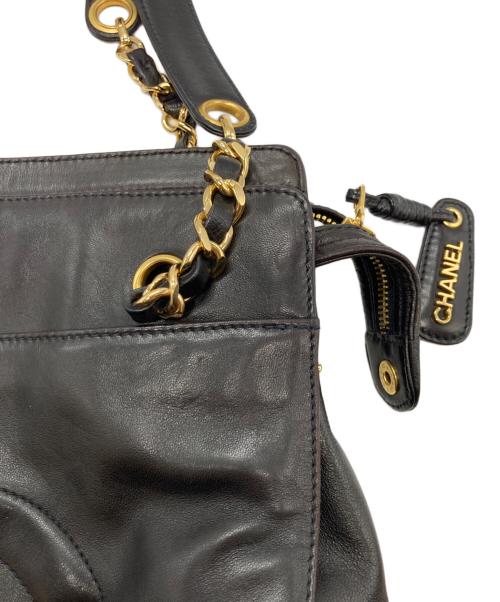 CHANEL（シャネル）CHANEL (シャネル) ココマーク チェーン ワンショルダーバッグ ダークブラウンの古着・服飾アイテム