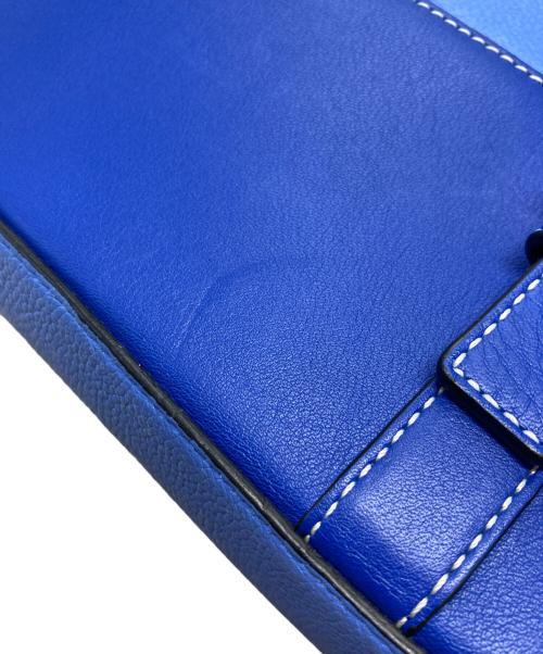 LOEWE（ロエベ）LOEWE (ロエベ) ゴヤ バックパック ブルーの古着・服飾アイテム