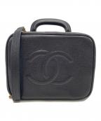 CHANELシャネル）の古着「2WAY バニティ ショルダーバッグ」｜ブラック