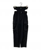 ISSEY MIYAKEイッセイミヤケ）の古着「ROUND PANTS/ラウンドパンツ」｜ブラック