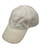 BALENCIAGAバレンシアガ）の古着「ロゴキャップ」｜アイボリー