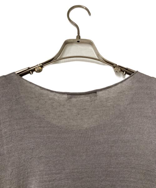 evam eva（エヴァムエヴァ）evam eva (エヴァムエヴァ) リネンワンピース グレー サイズ:Freeの古着・服飾アイテム