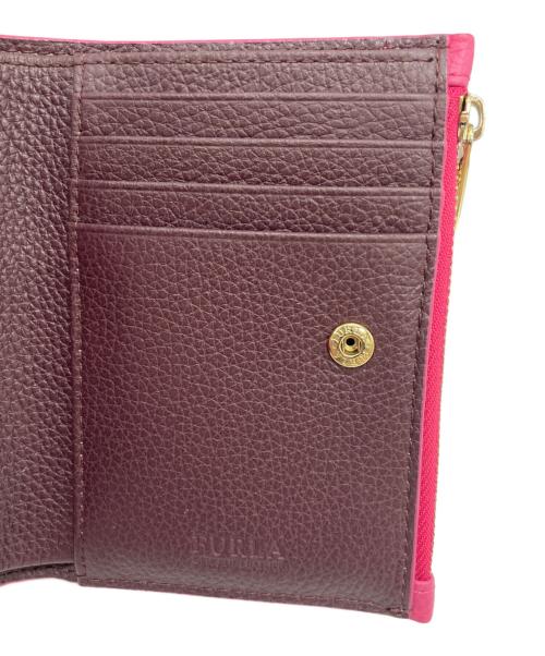 FURLA（フルラ）FURLA (フルラ) 2つ折り財布 ピンクの古着・服飾アイテム