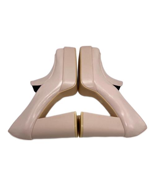 Ameri（アメリ）Ameri (アメリ) PLATFORM SQUARE LOAFER ピンク サイズ:Ｍの古着・服飾アイテム