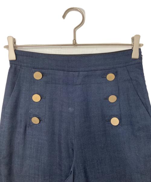 allureville（アルアバイル）allureville (アルアバイル) デニムライクマリンパンツ インディゴ サイズ:1の古着・服飾アイテム