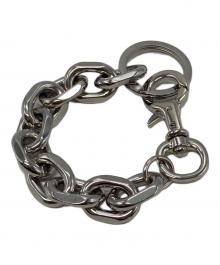 HIDAKA（ヒダカ）の古着「CUT OVAL BRACELET」｜シルバー