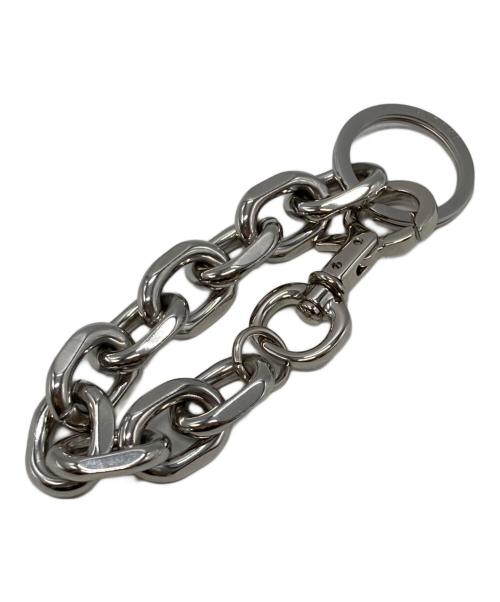 HIDAKA（ヒダカ）HIDAKA (ヒダカ) CUT OVAL BRACELET シルバーの古着・服飾アイテム