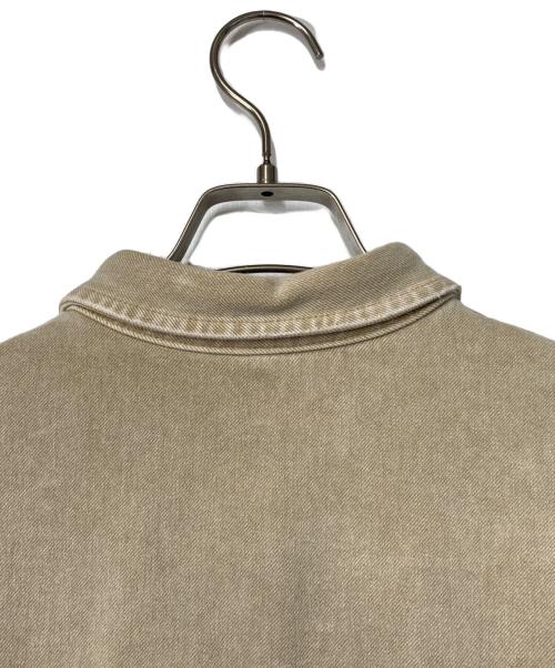 Loungedress（ラウンジドレス）Loungedress (ラウンジドレス) ダメージデニムシャツ ベージュ サイズ:Sの古着・服飾アイテム