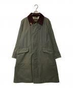 Barbourバブアー）の古着「SINGLE BREASTED COAT」｜カーキ