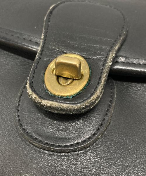 COACH（コーチ）COACH (コーチ) Beekman 2WAY レザーブリーフケース ブラックの古着・服飾アイテム