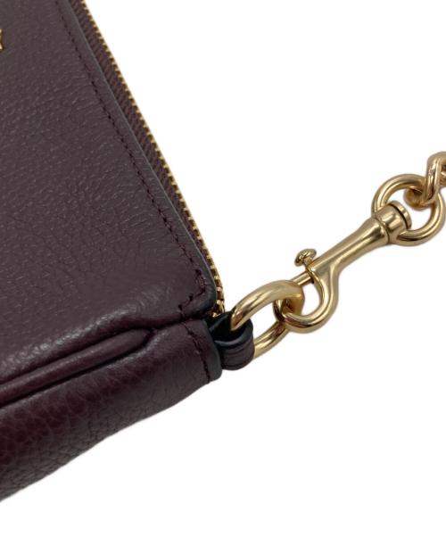 COACH（コーチ）COACH (コーチ) チェーン ハンドポーチ ブラウンの古着・服飾アイテム
