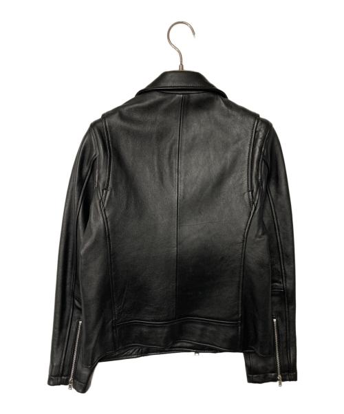 BEAUTY&YOUTH（ビューティーアンドユース）BEAUTY&YOUTH (ビューティーアンドユース) シープレザーダブルライダース ブラック サイズ:Mの古着・服飾アイテム