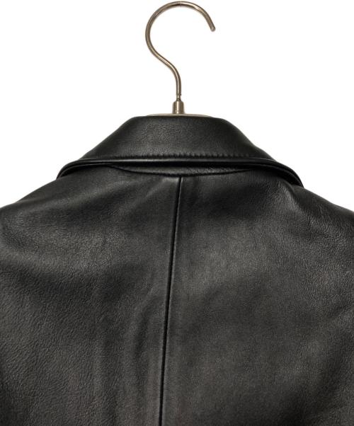 BEAUTY&YOUTH（ビューティーアンドユース）BEAUTY&YOUTH (ビューティーアンドユース) シープレザーダブルライダース ブラック サイズ:Mの古着・服飾アイテム