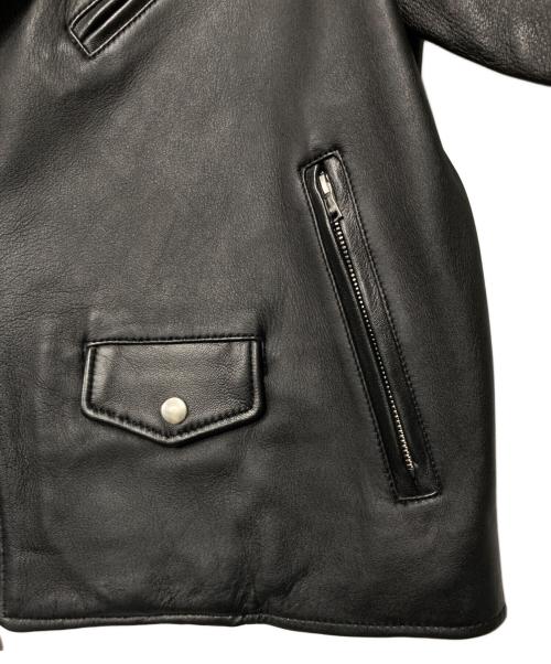 BEAUTY&YOUTH（ビューティーアンドユース）BEAUTY&YOUTH (ビューティーアンドユース) シープレザーダブルライダース ブラック サイズ:Mの古着・服飾アイテム