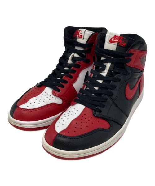 NIKE（ナイキ）NIKE (ナイキ) Air Jordan 1 RETRO High OG NRG レッド×ブラック サイズ:US8.5 / UK7.5 / 26.5cmの古着・服飾アイテム