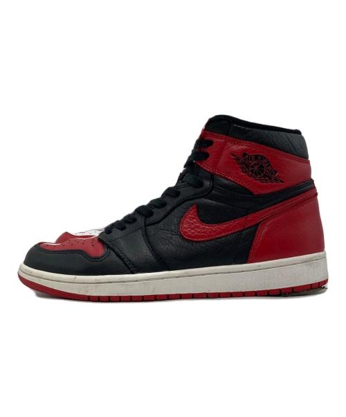 NIKE（ナイキ）NIKE (ナイキ) Air Jordan 1 RETRO High OG NRG レッド×ブラック サイズ:US8.5 / UK7.5 / 26.5cmの古着・服飾アイテム