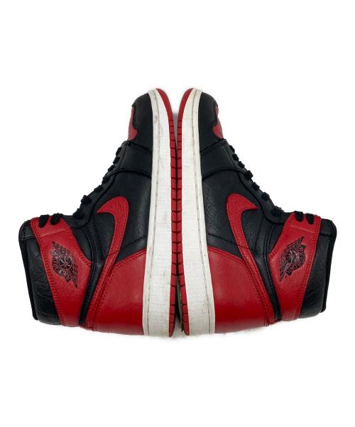 NIKE（ナイキ）NIKE (ナイキ) Air Jordan 1 RETRO High OG NRG レッド×ブラック サイズ:US8.5 / UK7.5 / 26.5cmの古着・服飾アイテム