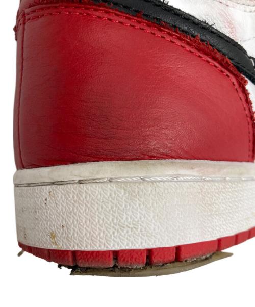 NIKE（ナイキ）NIKE (ナイキ) Air Jordan 1 RETRO High OG NRG レッド×ブラック サイズ:US8.5 / UK7.5 / 26.5cmの古着・服飾アイテム