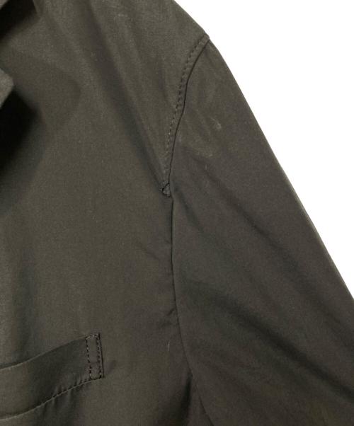 COMME des GARCONS HOMME（コムデギャルソン オム）COMME des GARCONS HOMME (コムデギャルソン オム) ステッチデザイン ドローコード テーラードジャケット ブラック サイズ:Lの古着・服飾アイテム