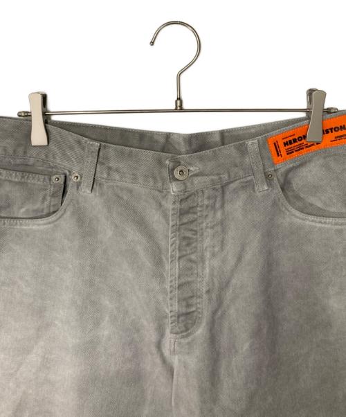 HERON PRESTON（ヘロンプレストン）HERON PRESTON (ヘロンプレストン) デニムパンツ グレー サイズ:81cm (W32)の古着・服飾アイテム