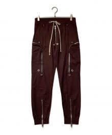 RICK OWENS（リックオウエンス）の古着「BAUHAUS CARGO PANTS」｜ブラウン