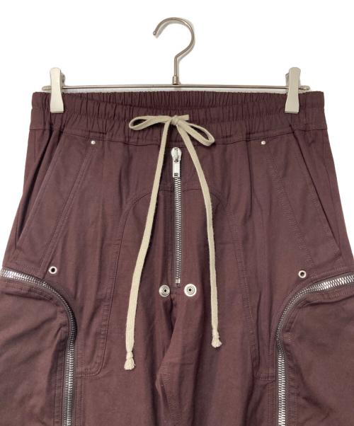 RICK OWENS（リックオウエンス）RICK OWENS (リックオウエンス) BAUHAUS CARGO PANTS ブラウン サイズ:48の古着・服飾アイテム