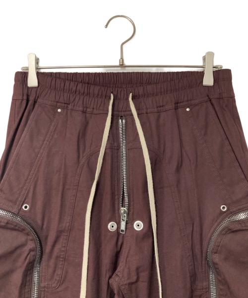 RICK OWENS（リックオウエンス）RICK OWENS (リックオウエンス) BAUHAUS CARGO PANTS ブラウン サイズ:48の古着・服飾アイテム