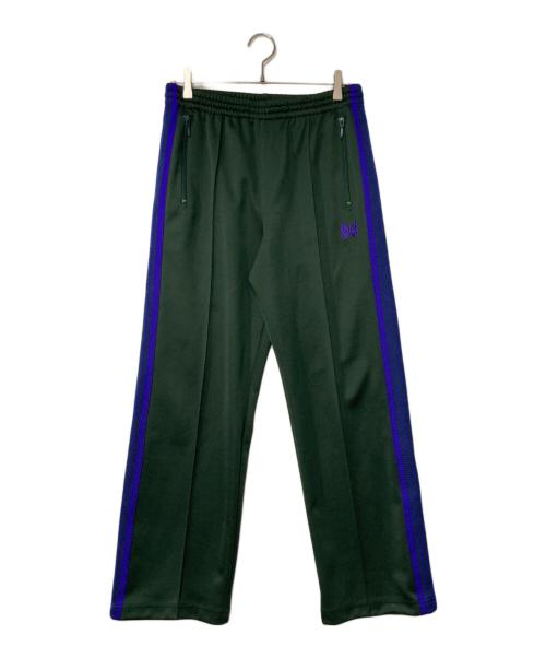 Needles（ニードルズ）Needles (ニードルズ) Track Pant - Poly Smooth グリーン×パープル サイズ:Sの古着・服飾アイテム