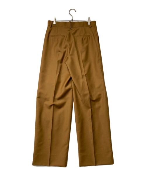IRENE（アイレネ）IRENE (アイレネ) Summer Wool Trousers ブラウン サイズ:38の古着・服飾アイテム