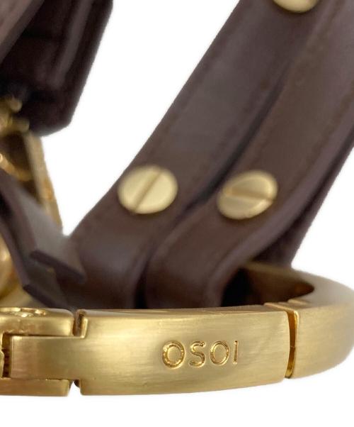osoi（オソイ）osoi (オソイ) BANGLERING SET ショルダーポーチバッグ ブラウンの古着・服飾アイテム