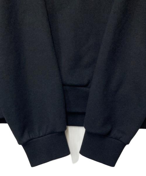 CELINE（セリーヌ）CELINE (セリーヌ) ロゴ スウェットプルオーバーパーカー ブラック サイズ:XSの古着・服飾アイテム