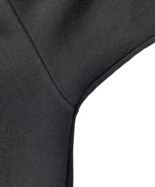 CELINE（セリーヌ）CELINE (セリーヌ) ロゴ スウェットプルオーバーパーカー ブラック サイズ:XSの古着・服飾アイテム