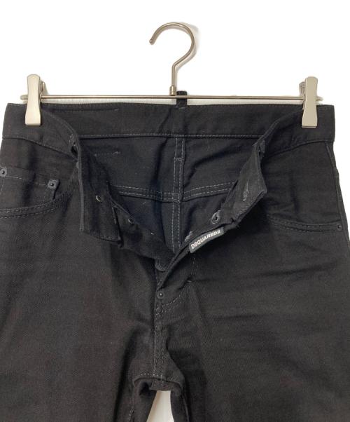 DSQUARED2（ディースクエアード）DSQUARED2 (ディースクエアード) SKATER JEAN イタリア製 ブラック サイズ:44の古着・服飾アイテム