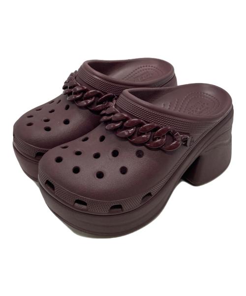 crocs（クロックス）crocs (クロックス) サイレン チェーン クロッグ ブラウン サイズ:M5 / W7の古着・服飾アイテム