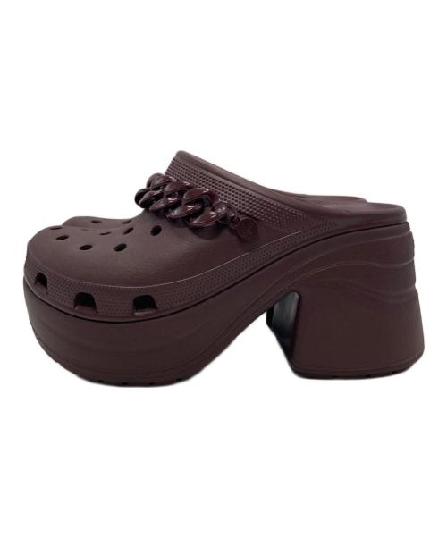 crocs（クロックス）crocs (クロックス) サイレン チェーン クロッグ ブラウン サイズ:M5 / W7の古着・服飾アイテム