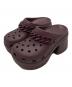 crocs（クロックス）の古着「サイレン チェーン クロッグ」｜ブラウン