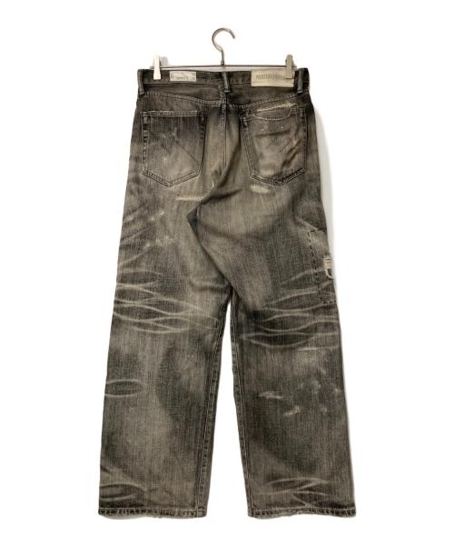 NEIGHBORHOOD（ネイバーフッド）NEIGHBORHOOD (ネイバーフッド) SAVAGE DENIM DP WIDE PANTS グレー サイズ:Sの古着・服飾アイテム