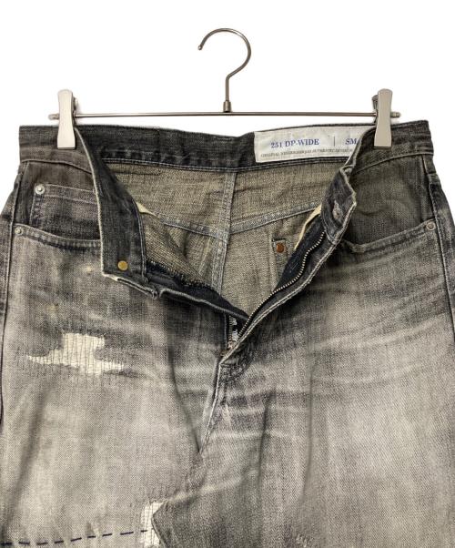 NEIGHBORHOOD（ネイバーフッド）NEIGHBORHOOD (ネイバーフッド) SAVAGE DENIM DP WIDE PANTS グレー サイズ:Sの古着・服飾アイテム