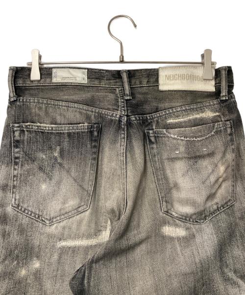 NEIGHBORHOOD（ネイバーフッド）NEIGHBORHOOD (ネイバーフッド) SAVAGE DENIM DP WIDE PANTS グレー サイズ:Sの古着・服飾アイテム