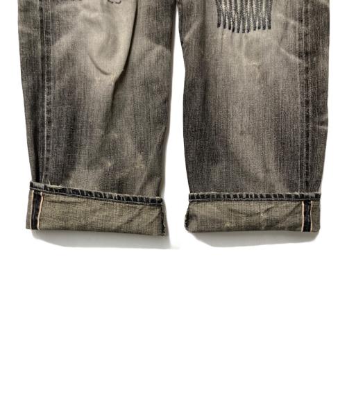 NEIGHBORHOOD（ネイバーフッド）NEIGHBORHOOD (ネイバーフッド) SAVAGE DENIM DP WIDE PANTS グレー サイズ:Sの古着・服飾アイテム