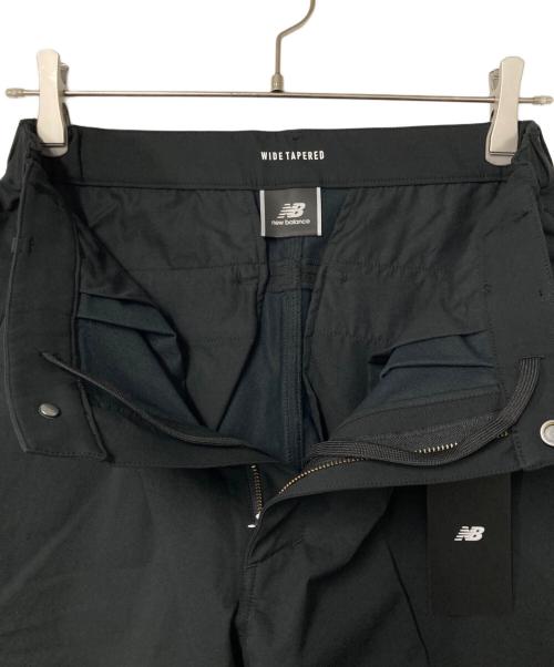 NEW BALANCE（ニューバランス）NEW BALANCE (ニューバランス) MET24 Relax Single Jacket / MET24 Wide Tapered Fit パンツ ブラック サイズ:Ｓ 未使用品の古着・服飾アイテム