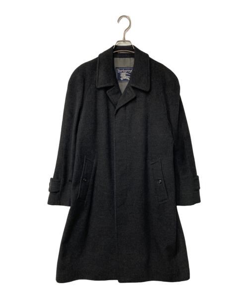 Burberry's（バーバリー）Burberry's (バーバリーズ) カシミヤウール ステンカラーコート グレー サイズ:165の古着・服飾アイテム