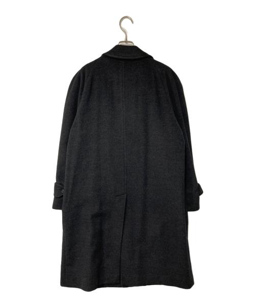 Burberry's（バーバリー）Burberry's (バーバリーズ) カシミヤウール ステンカラーコート グレー サイズ:165の古着・服飾アイテム