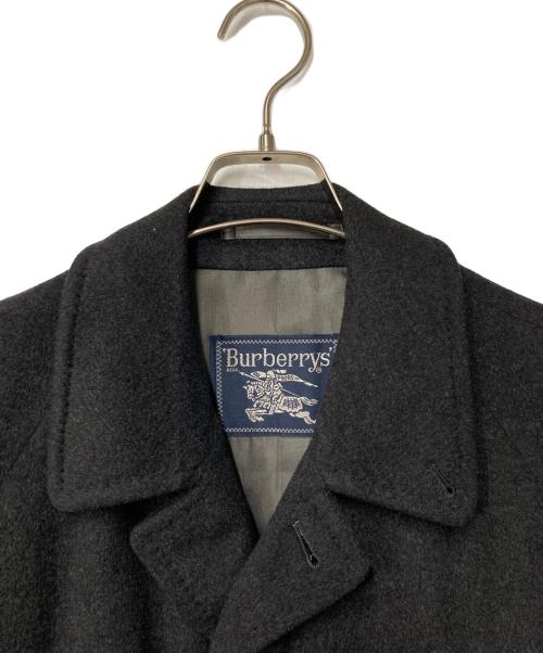 Burberry's（バーバリー）Burberry's (バーバリーズ) カシミヤウール ステンカラーコート グレー サイズ:165の古着・服飾アイテム