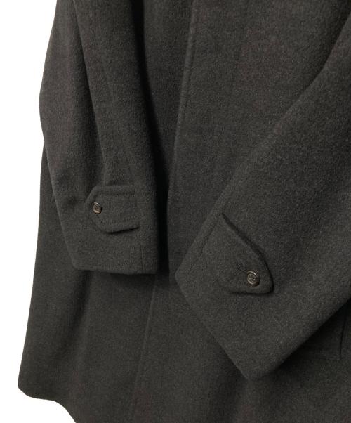 Burberry's（バーバリー）Burberry's (バーバリーズ) カシミヤウール ステンカラーコート グレー サイズ:165の古着・服飾アイテム