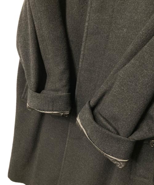 Burberry's（バーバリー）Burberry's (バーバリーズ) カシミヤウール ステンカラーコート グレー サイズ:165の古着・服飾アイテム