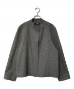 ISSEY MIYAKE PERMANENTEイッセイミヤケ ペルマネンテ）の古着「ウールジャケット」｜グレー